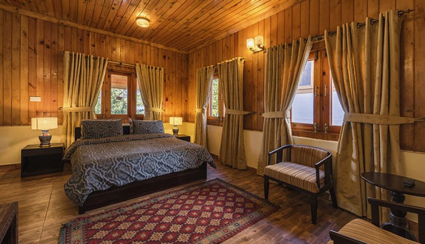 deluxe rooms at Pine park Glade luxury resort